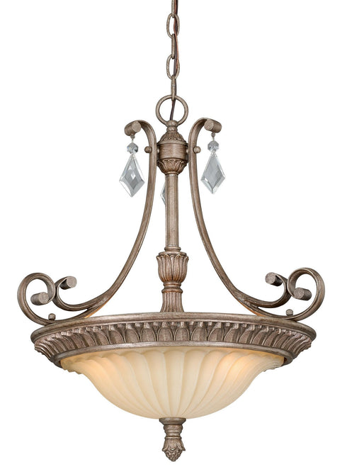 Vaxcel P0143 Avenant 3L Pendant French Bronze