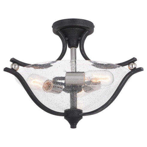 Vaxcel Seville 16.75 In Semi Flush Ceiling Light Model: C0223
