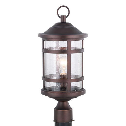 Vaxcel Southport 8.5 In Outdoor Post Light Sienna Model: T0521