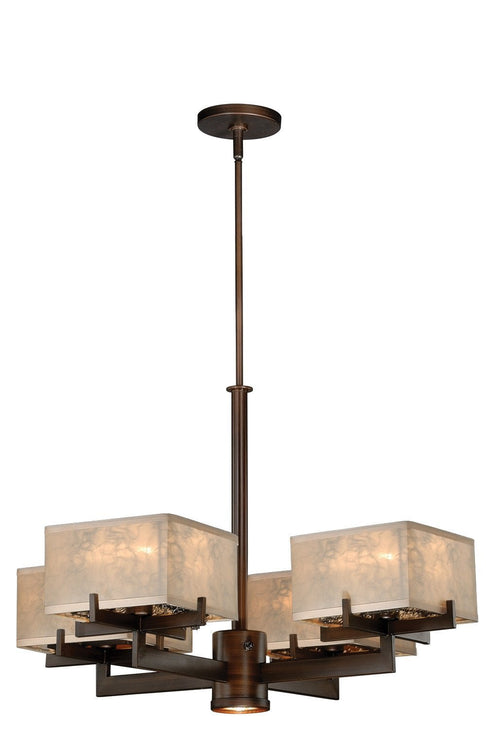Vaxcel Twirl 5 Light Chandelier Model: H0042