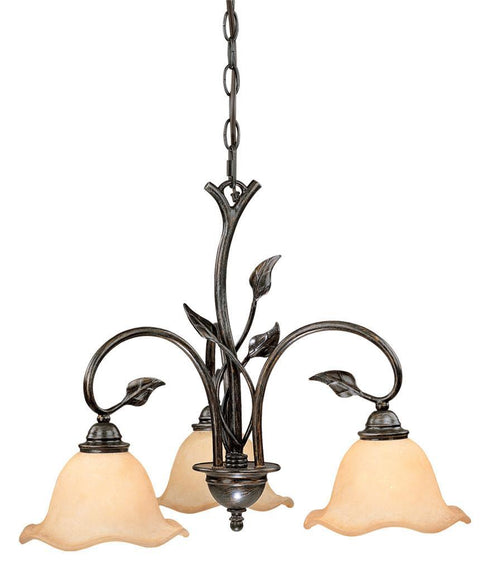 Vaxcel Vine 3 Light Chandelier Model: CH38803OL