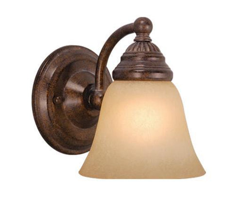 Vaxcel WL35121RBZ Stanford 1L Wall Light Royal Bronze