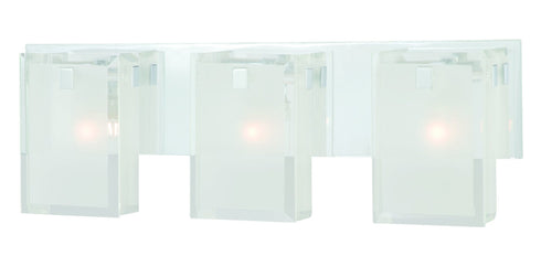W0015 Vaxcel Glacier 3L Vanity Chrome