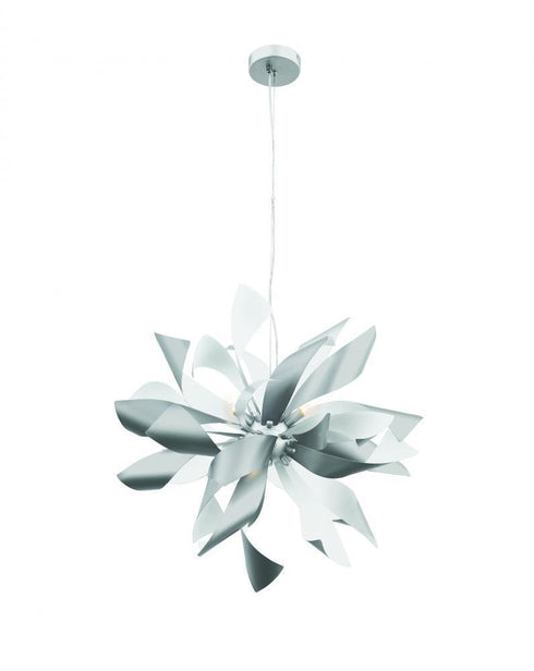 Zeev Lighting Bloom 9 Light Chandelier Model: CD10262-9-S+MW