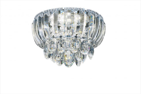 Zeev Lighting Delaney 1 Light Bowl Flush Mount Model: FM60029/LED/CH