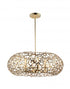 Zeev Lighting Helios 8 Light Down Chandelier Model: CD10030-8-SN