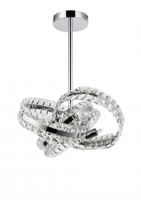 Zeev Lighting Knot 4 Light Pendant Model: P30091-4-CH