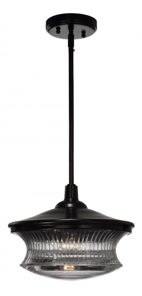 Zeev Lighting Magister 1 Light Down Pendant Model: P30044-1-DBZ