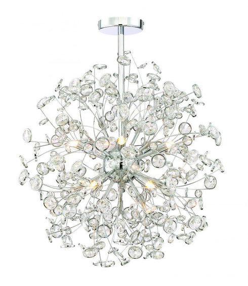 Zeev Lighting Meadow 1 Light Chandelier Model: CD10204-10-CH