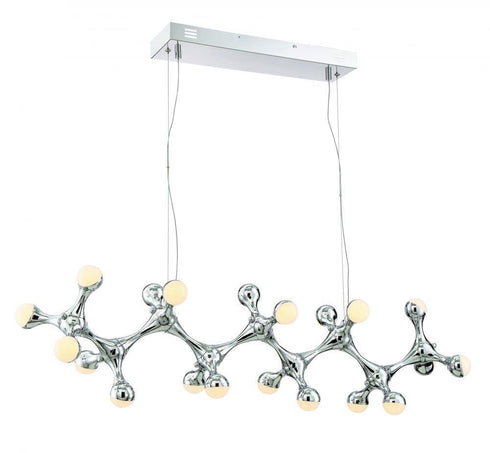 Zeev Lighting Molecule 1 Light Chandelier Model: CD10190-LED-CH