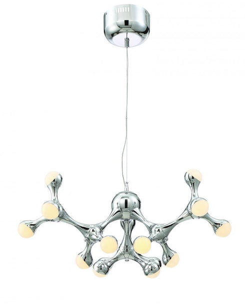 Zeev Lighting Molecule 1 Light Chandelier Model: CD10196-LED-CH