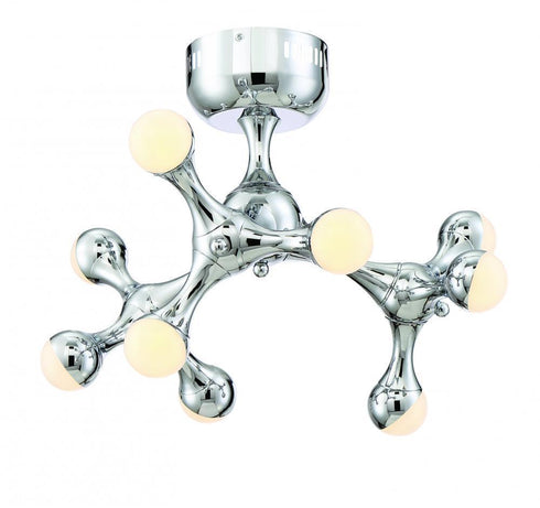 Zeev Lighting Molecule 1 Light Flush Mount Accessorie Model: FM60042-LED-CH