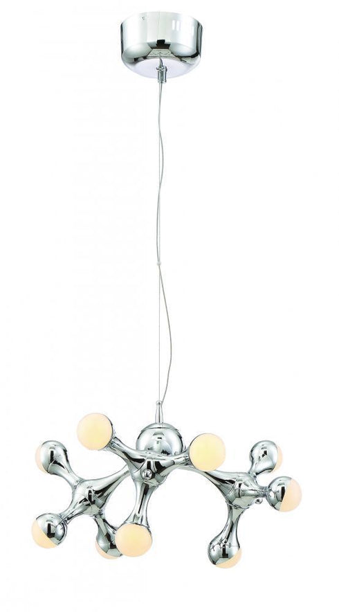 Zeev Lighting Molecule 1 Light Multi Light Pendant Model: P30073-LED-CH
