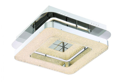 Zeev Lighting Odyssey 1 Light Flush Mount Model: FM60043-LED-CH