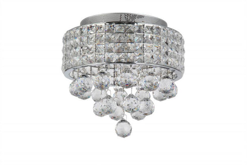 Zeev Lighting Palatial 4 Light Flush Mount Model: FM60014-4-CH