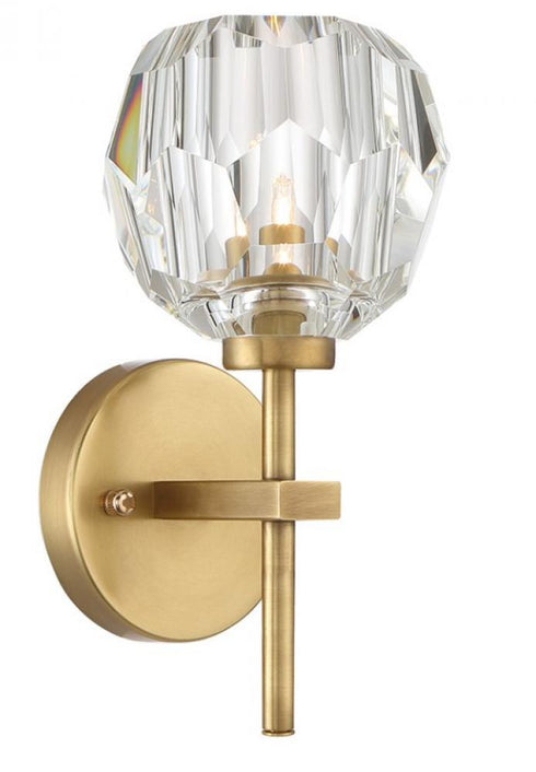 Zeev Lighting Parisian 1 Light Wall Sconce Model: WS70032-1-AGB