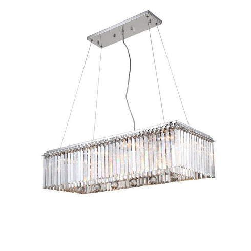 Zeev Lighting Quentin 10 Light Down Chandelier Model: CD10133-10-CH