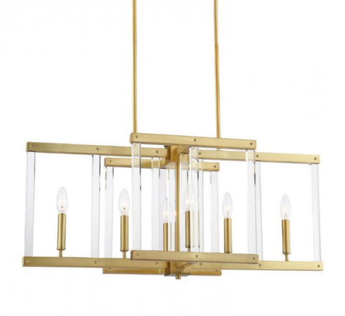 Zeev Lighting Regent 6 Light Chandelier Model: CD10296-6-PB
