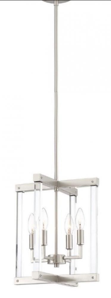 Zeev Lighting Regent 4 Light Pendant Model: P30083-4-PN