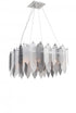 Zeev Lighting Stratus 8 Light Drum Shade Chandelier Model: CD10097-8-CH-ABF