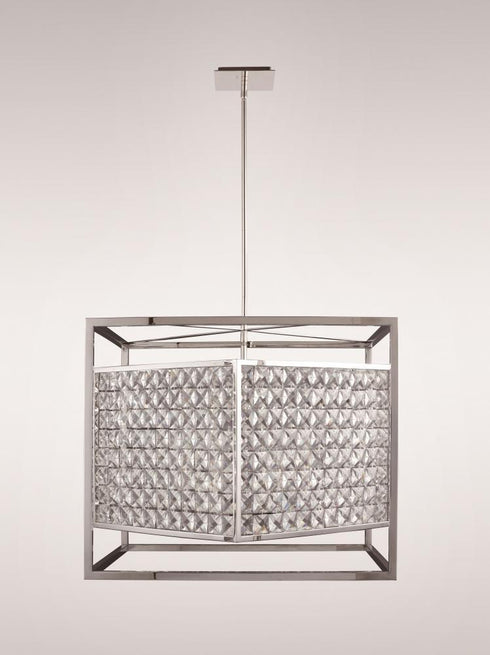 Zeev Lighting Struttura 6 Light Chandelier Model: CD10077-8-SS