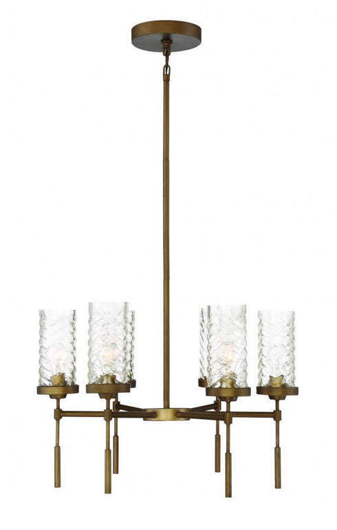 Zeev Lighting Triticus 6 Light Up Chandelier Model: CD10116-6-AB