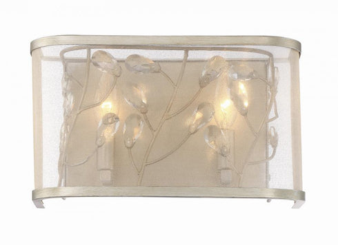 Zeev Lighting Vine 2 Light Wall Sconce Model: WS70026-2-BNS